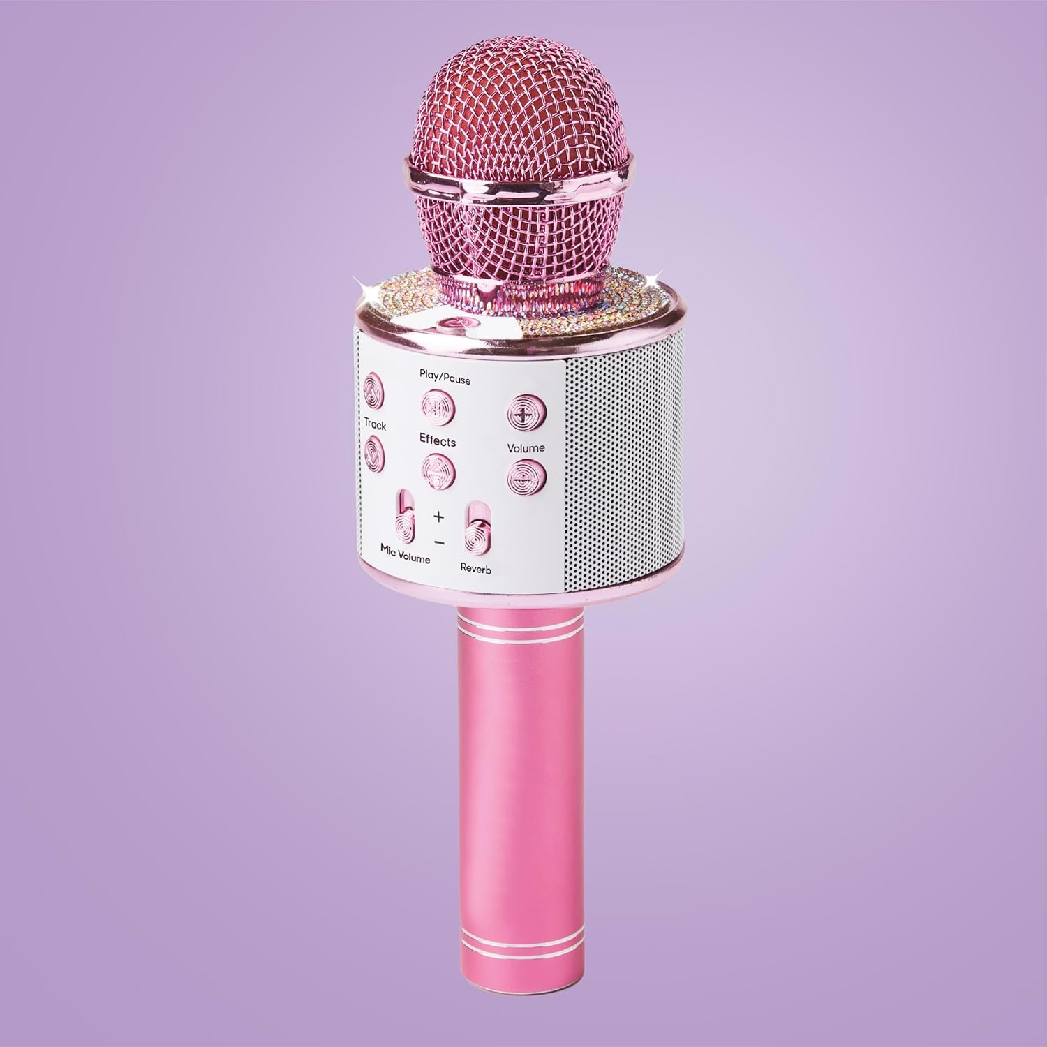 image:imageClaires Bluetooth Karaoke Microphone for Kids Wireless Mic with Voice Effects Echo USBC Charging Volume Controls amp TF Card Slot Portable amp Durable Toy for Singing Parties amp Gifts Ages 6