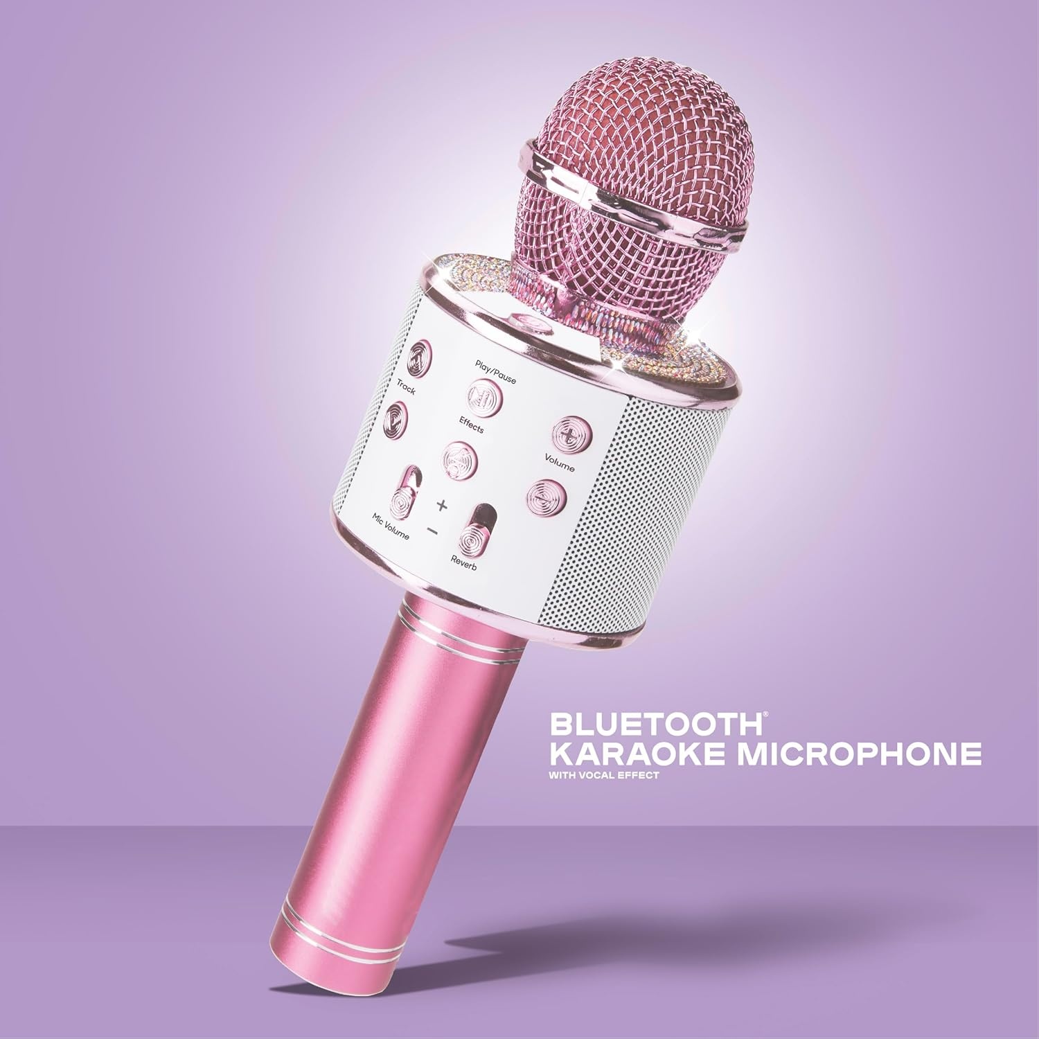 image:imageClaires Bluetooth Karaoke Microphone for Kids Wireless Mic with Voice Effects Echo USBC Charging Volume Controls amp TF Card Slot Portable amp Durable Toy for Singing Parties amp Gifts Ages 6