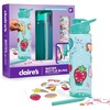 image:imageClaires Water Bottle Bling Decorating Set DIY Diamond Painting Kit 24 Oz BPAFree Bottle 990 Diamond Art Gems Unicorn Heart amp Fun Stickers Girl Toys Craft Kits for Gift Ages 8